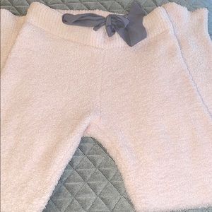 FUZZY PAJAMA PANTS